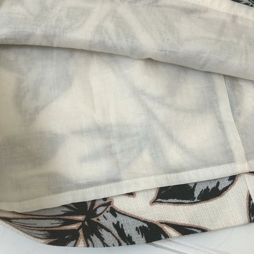 J Crew Leaf Patterned Pocketed Dress - Picture 12 of 12